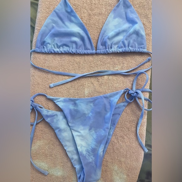 NEW - Tie Dyed lavender String Bikini 
Absolutely gorgeous - Picture 9 of 9